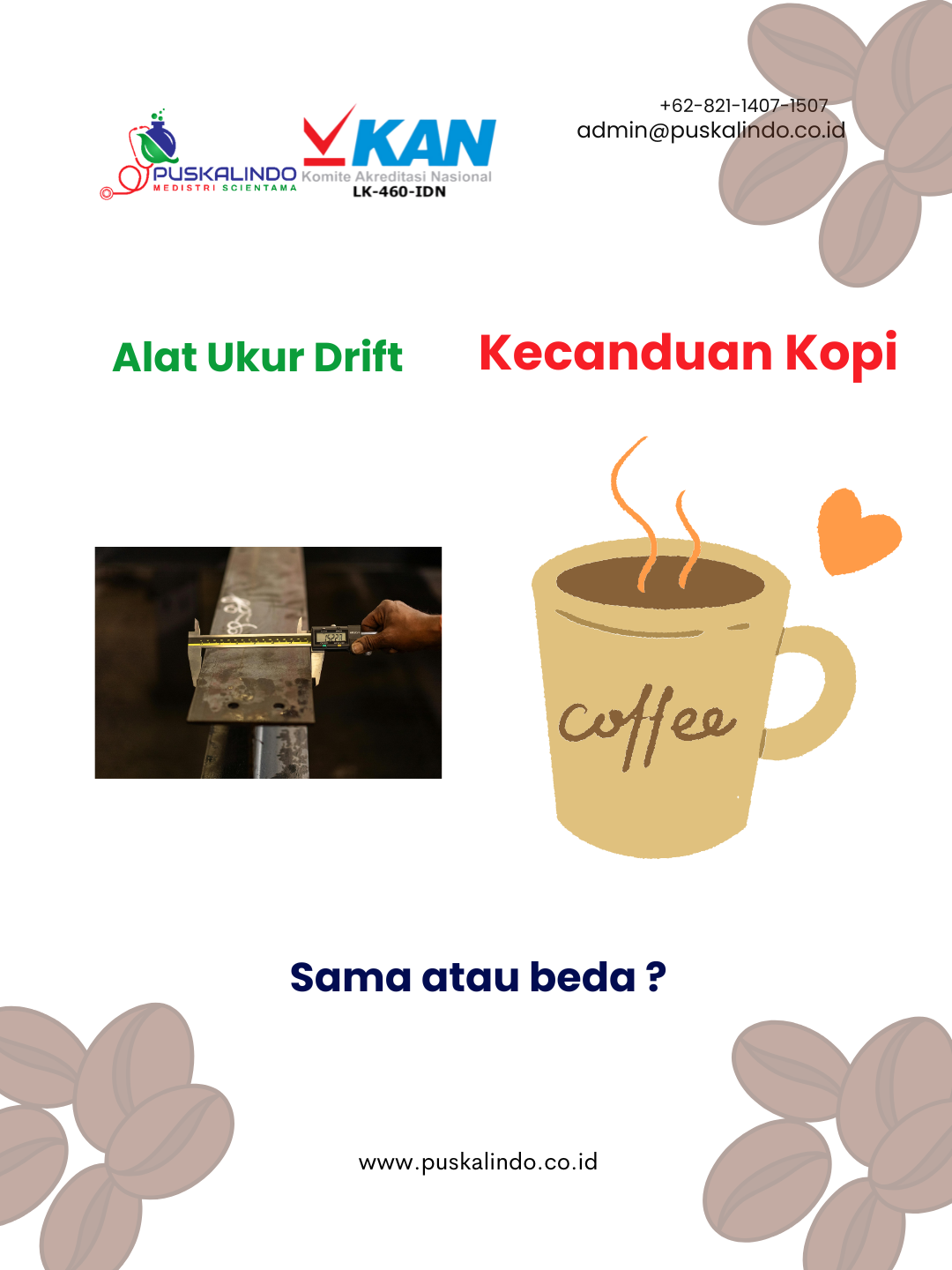 Logo - Kecanduan Kopi: Ketika Tubuh “Out of Calibration”