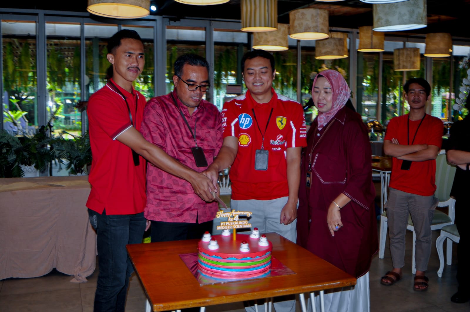 Logo - HUT ke-4 PT Puskalindo Medistri Scientama Mengusung Tema Kalibrasi Kini dan Nanti